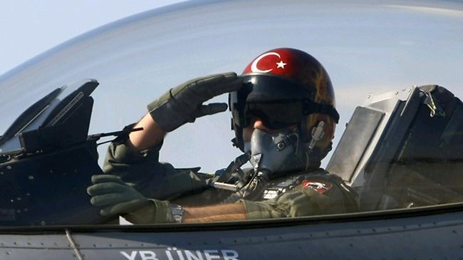 دستگیری 4 خلبان ترک در سوریه