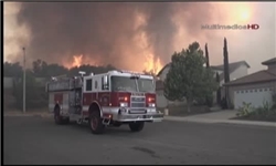 وقوع آتش‌سوزی گسترده در کالیفرنیا