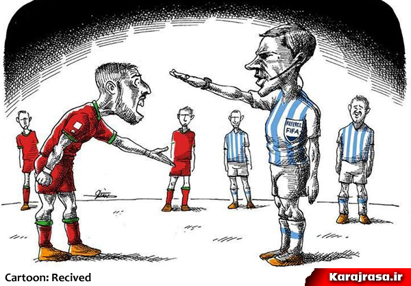 کارتون/ یار دوازدهم آرژانتین در بازی با ایران