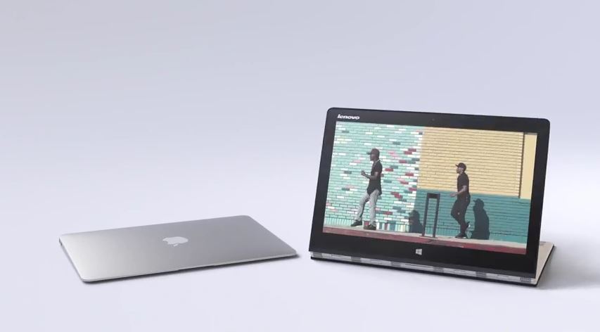 مقایسه ی جالب بین لپ تاپ لنوو و مک بوک اپل از زبان مایکروسافت + ویدیو