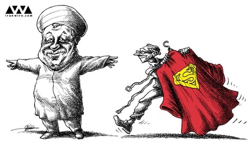 آخرین تلاش های آمریکا/ پخش کاریکاتورهای ضد انتخاباتی ایران توسط سایت « سفارت خانه مجازی آمریکا »