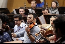 اجرای ارکستر ملی ایران در تالار وحدت/ دیدار گروه های 