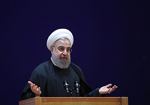 روحانی: اکنون زمان دیوار کشیدن میان ملت‌ها نیست/ فیلم
