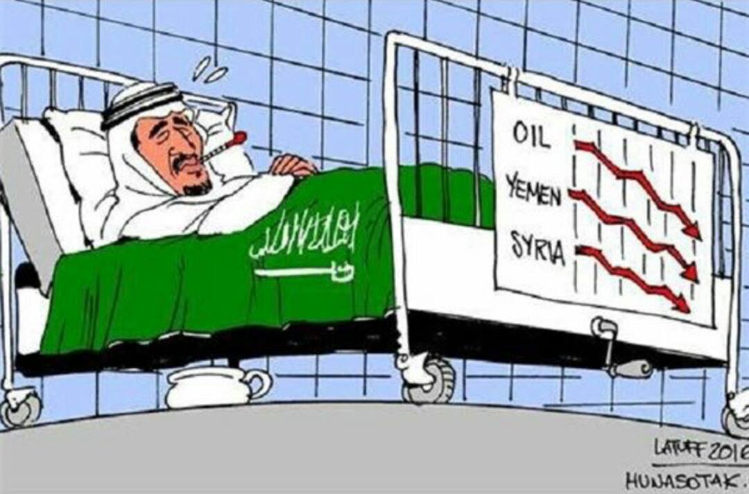 کاریکاتور « کارلوس لاتوف » از عربستان!
