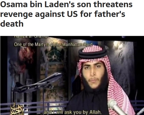 پیام انتقام « بن لادن » از آمریکا