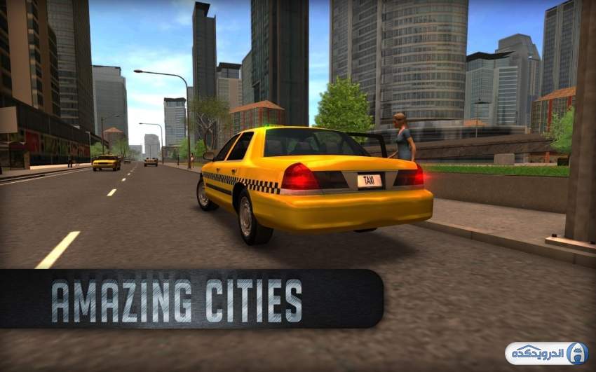 بازی بسیار جالب شبیه ساز تاکسی برای اندروید + دانلود