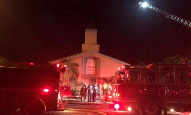 دستگیری عامل آتش سوزی مسجد فلوريدا