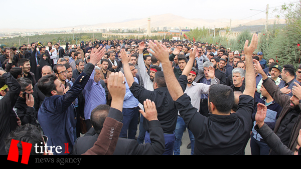 برگزاری مراسم تشییع پیکر 2 شهید دفاع مقدس در کرج/ دانشگاه پیام نور کرج میزبان شهدای گمنام شد + تصاویر