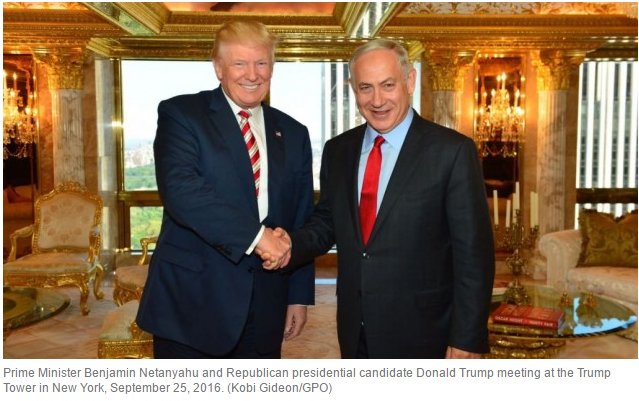 ملاقات نتانیاهو با نامزدهای رئیس جمهوری آمریکا