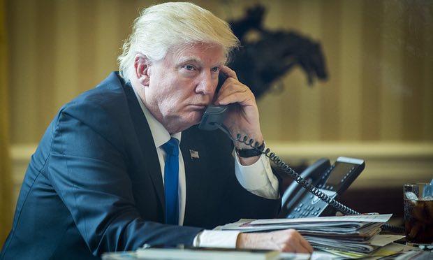 بی توجهی ترامپ به امنیت تماسهای تلفنی