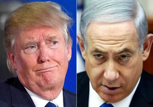 اکراه ترامپ در دست دادن به نتانیاهو/ فیلم