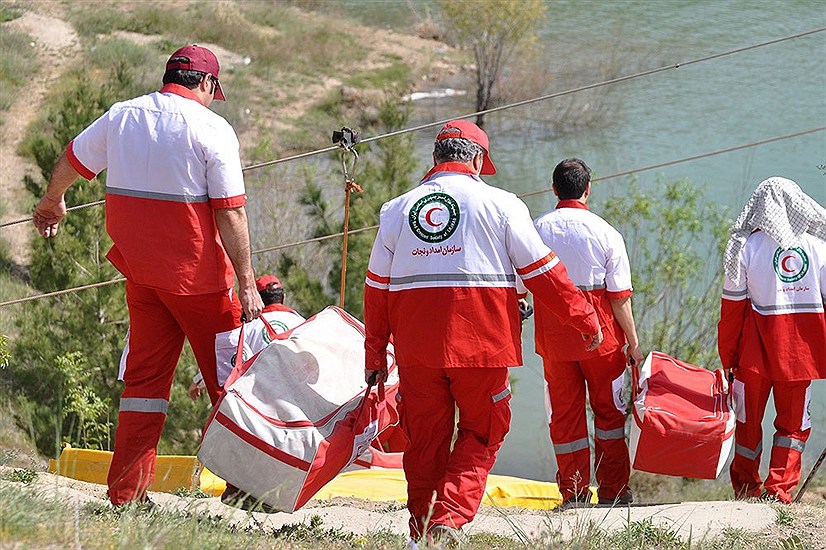 امداد رسانی هلال احمر در طرح تابستانه به 267 آسیب دیده البرز/ ۳۶۰ نیروی عملیاتی در قالب ۱۲۳ تیم امداد و نجات فعالیت کردند