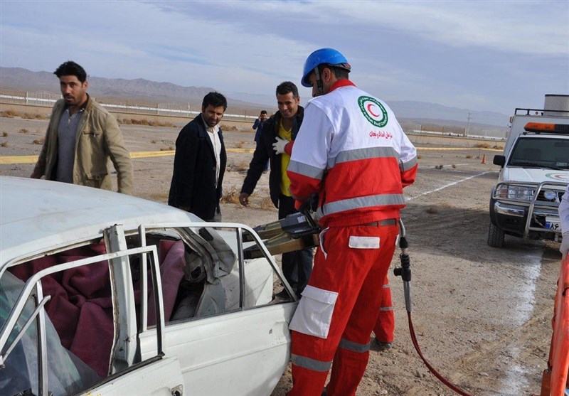 مانور تصادف زنجیره‌ ای جاده ای در البرز برگزار شد/ ارزیابی عملکرد دستگاه های امدادی در حوادث