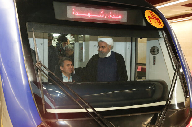 فاز اول خط ۶ مترو تهران به بهره‌برداری رسید