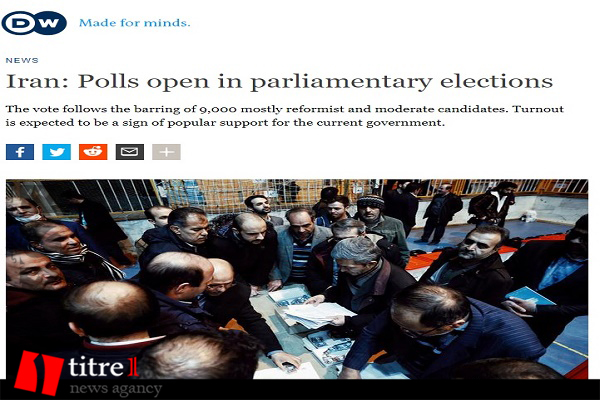 رویترز: رهبر ایران گفت رأی دادن یک وظیفه شرعی است/ سی ان ان: ایرانی ها در میان روزهای سخت در داخل و خارج از کشور در انتخابات پارلمانی حضور یافتند