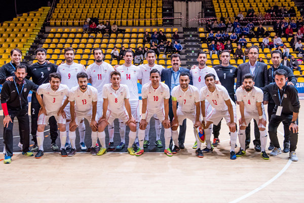 تیم ملی فوتسال ایران در رده سوم جهان قرار گرفت