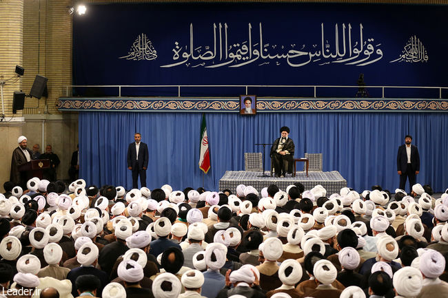 ائمه جمعه سراسر کشور با رهبر معظم انقلاب اسلامی دیدار کردند