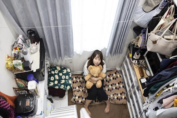 خلاقیت ژاپن در ساخت خانه برای جوانان/ خانه های 9 متری با امکانات کامل