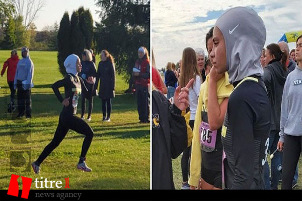 رد صلاحیت نوجوان مسلمان به خاطر رعایت حجاب در مسابقه دو آمریکا