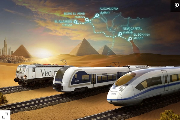 اتصال 2 دریا توسط اولین خط قطار سریع السیر مصر!