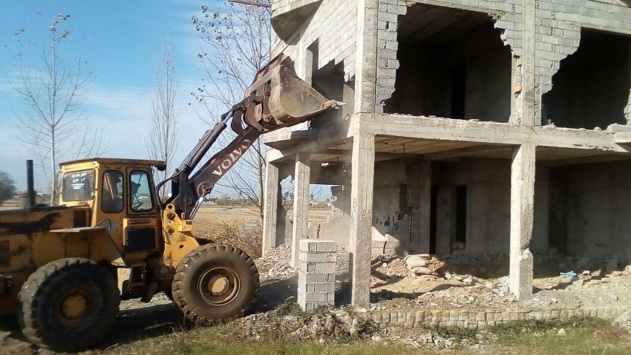 ساخت و ساز غیرمجاز منطقه ۴ شهرداری کرج جمع شد