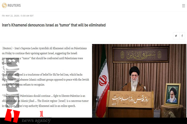رسانه صهیونیستی: ایران، فتح بیت المقدس را راه حل نهایی می داند