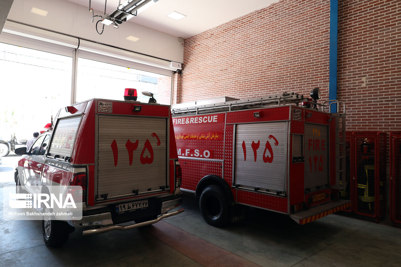 افتتاح 3 پروژه امدادی و آموزشی آتش نشانی در کرج