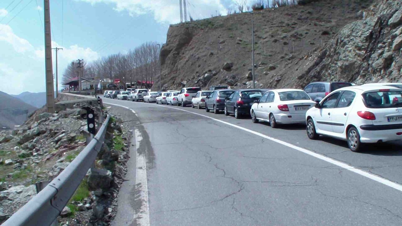 محدودیت ترافیکی آخر هفته در محور کرج - چالوس اعلام شد