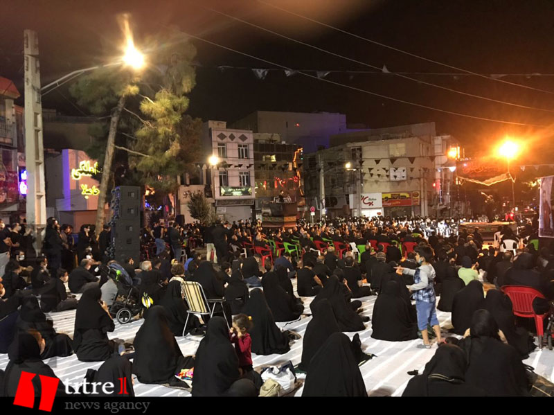 تجمع عزاداران حسینی همزمان با شام غریبان در رجائی شهر/ نوای حزن و اندوه دلسوختگان حرم ثارالله در کرج پیچید + تصاویر