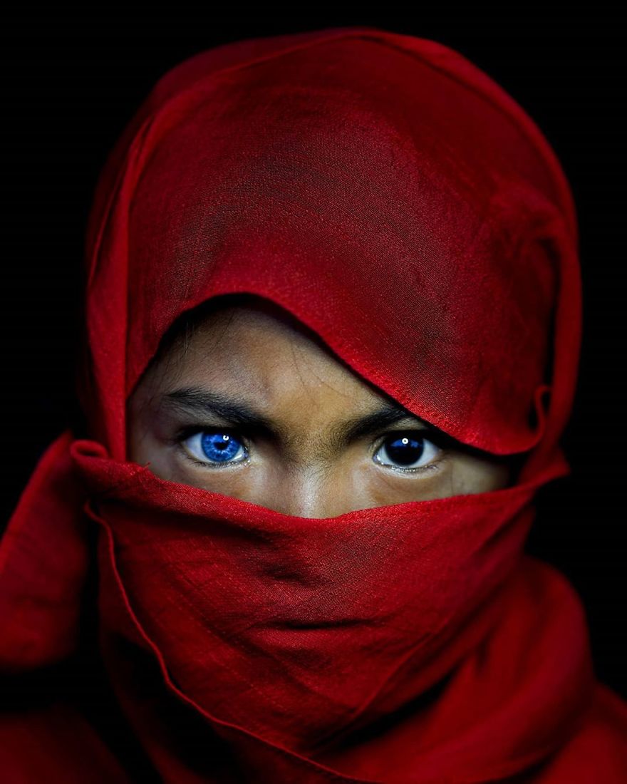 ژنتیک عجیب بومی های چشم آبی اندونزی + تصاویر