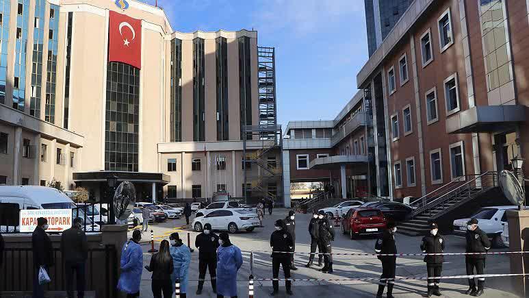 آتش سوزی در بیمارستانی در ترکیه موجب جان باختن ۹ نفر از بیماران کرونایی شد//خبر تولیدی///ترجمه//