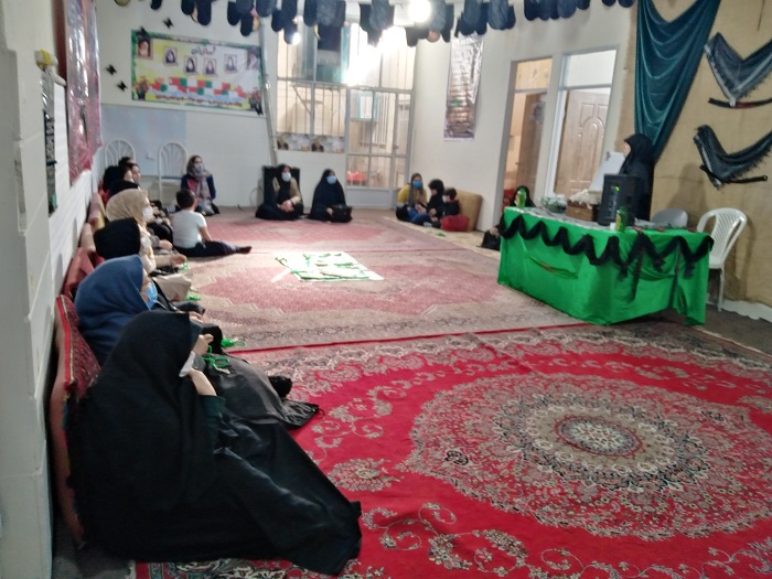 مراسم عزاداری ایام فاطمیه در کرج برگزار شد + تصاویر
