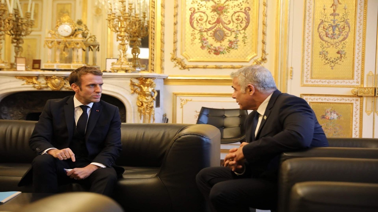 وزیر خارجه رژیم صهیونیستی خواستار فشار بیشتر فرانسه بر ایران شد