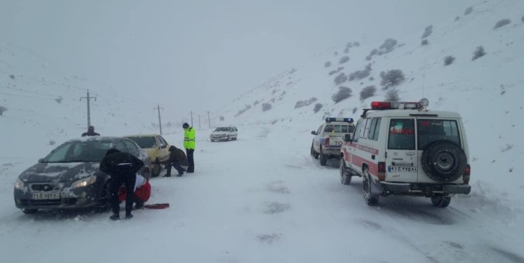 آخرین وضعیت جوی جاده‌ ها‌/‌ بارش برف و باران در ۲۱ استان‌ و انسداد ۲۳ جاده
