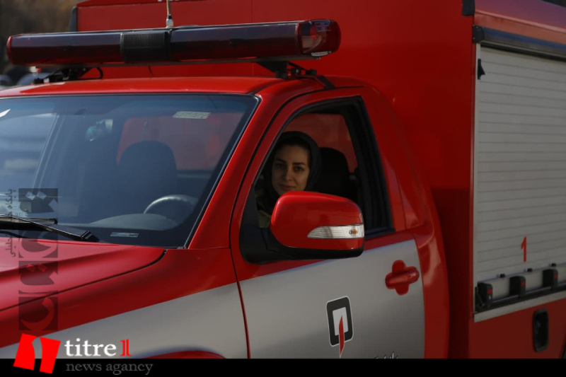 کرج میزبان اولین ایستگاه آتش نشانی زنان در خاورمیانه + تصاویر