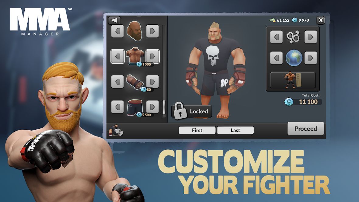 بازی MMA Manager: Fight Hard | بازی MMA منیجر موبایل