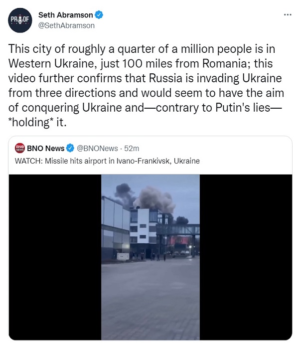 بایدن: برای اوکراین دعا کنید!/ اکونومیست: روسیه تا چه اندازه برای تحت سلطه درآوردن همسایه خود پیش می رود؟