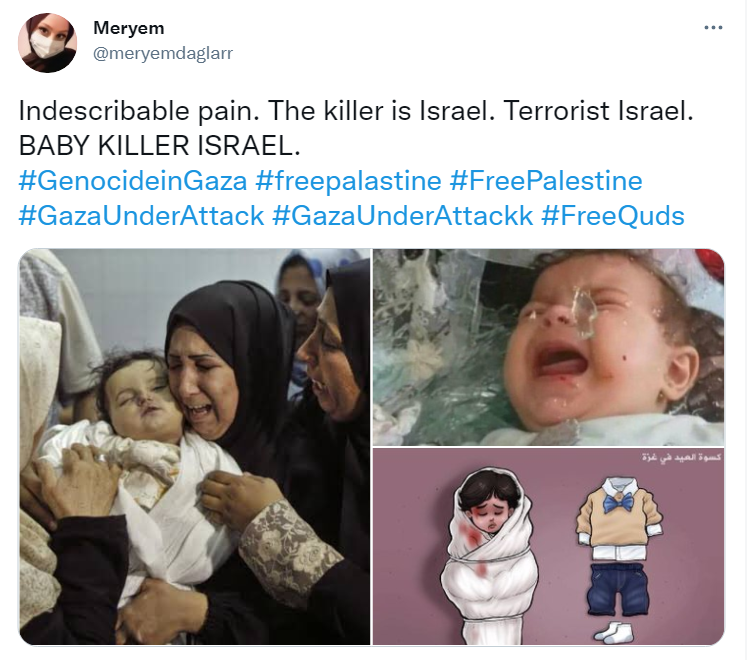 دلخراش‌ترین تصاویر کاربران توئیتر در اعتراض به رژیم کودک‌کُش صهیونیستی (+15)