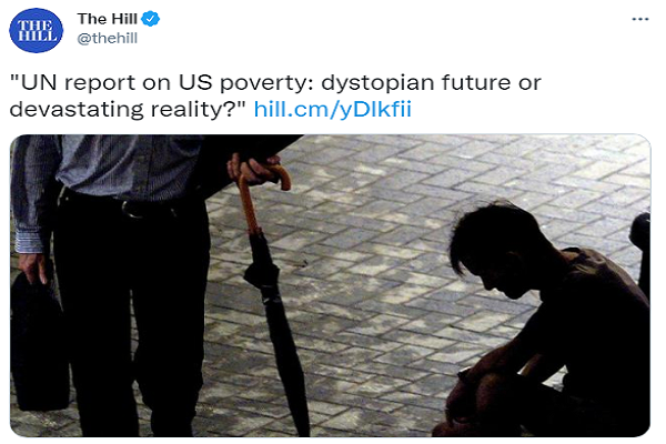 واکنش آمریکایی ها به فقر در ینگه دنیا + توئیت