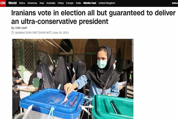 انفعال محرز رسانه های غربی نسبت به انتخابات ایران