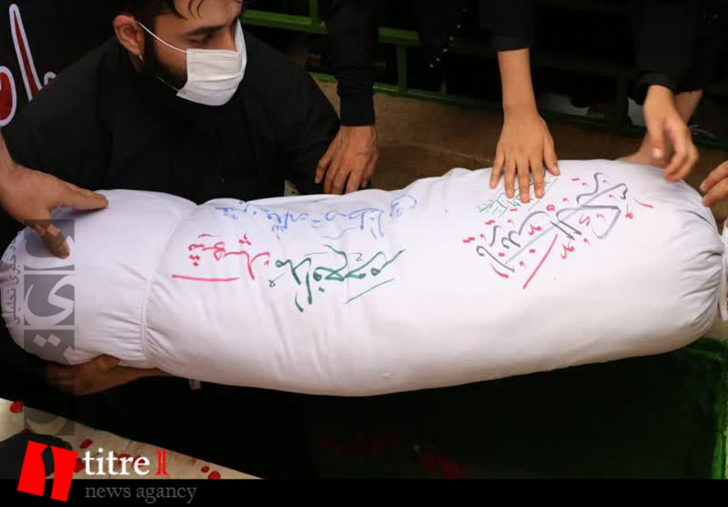 حضور پرشور مردم شهیدپرور البرز در تشییع و تدفین شهید مدافع حرم + تصاویر