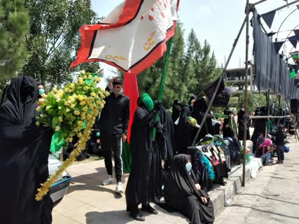 اقامه عزای سالار شهیدان در مهرشهر کرج + تصاویر