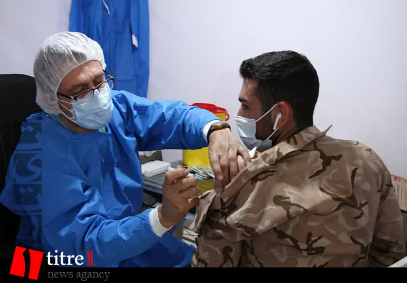 آغاز واکسیناسیون سربازان در استان البرز + تصاویر