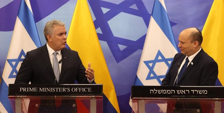 رئیس‌جمهور کلمبیا در فلسطین اشغالی: اجازه غنی‌سازی به ایران نمی‌دهیم