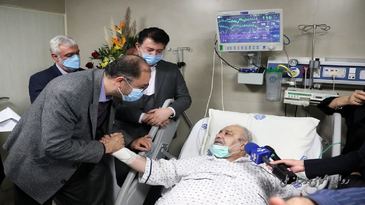 محمد کاسبی امروز از بیمارستان مرخص می‌ شود/ علت بستری عوارض کرونا بود