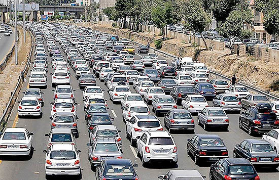 وضعیت راه های کشور در ۷ آبان ماه؛ ترافیک سنگین در محور چالوس