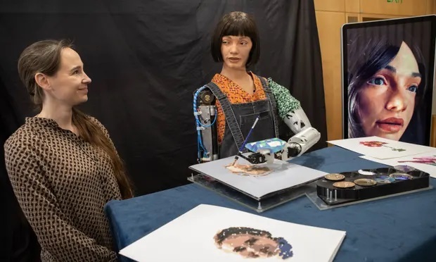 با اولین ربات نقاش جهان بیشتر آشنا شوید