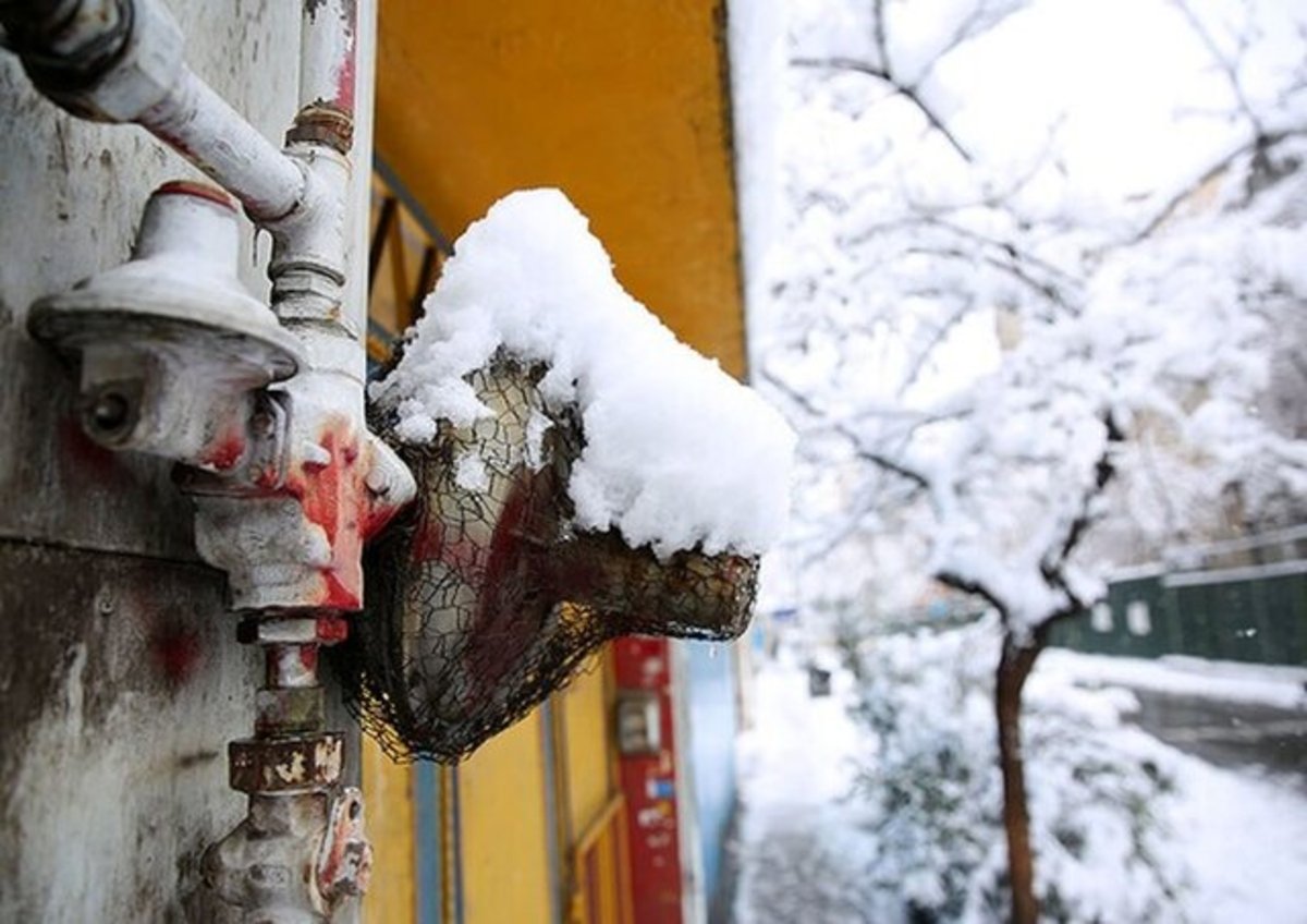 برف و سرما مصرف گاز در البرز را یک میلیون متر مکعب افزایش داد