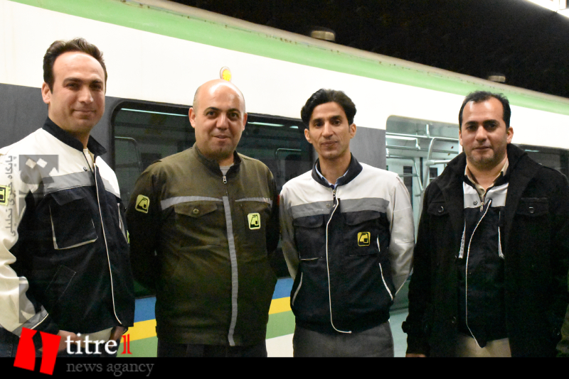 افتتاح فاز نخست خط دو قطار شهری کرج با حضور وزیر کشور
