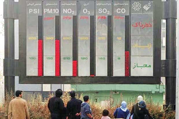 مرگ زودرس ۴۱ هزار ایرانی بر اثر آلودگی هوا/ تهدید جدی برای سلامت